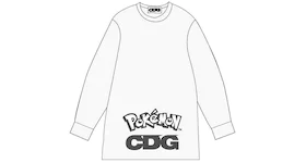 CDG x Pokemon L/S Layered Shirt White