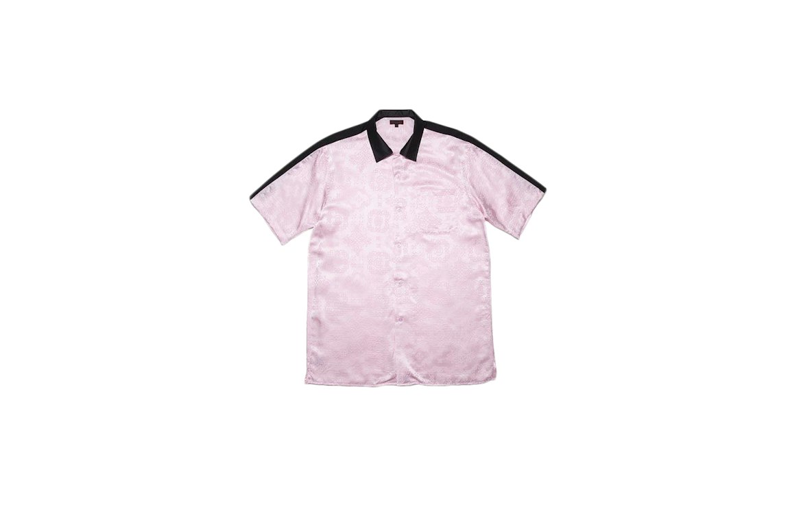 Pre-owned Clot Silk Contrast Shirt Rose Gold