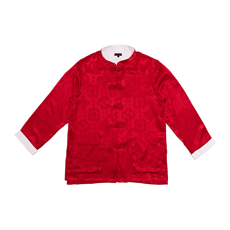 CLOT Silk Longsleeve Shirt Red