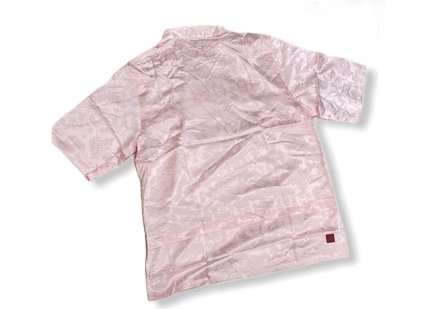 CLOT Silk Pullover Shirt Rose Gold Men's - FW19 - US
