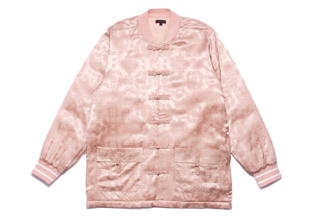 Pre-owned Clot Silk Jacket Rose Gold
