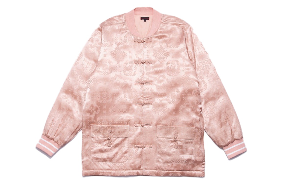 Pre-owned Clot Silk Jacket Rose Gold