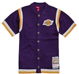 BAPE x Mitchell & Ness Los Angeles Lakers Jersey Purple – shoegamemanila