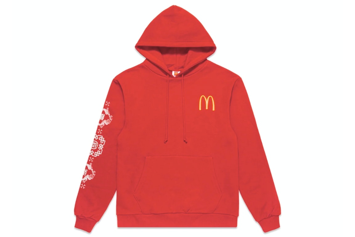 Pre-owned Clot X Mcdonald's Mcspicy Hoodie Red