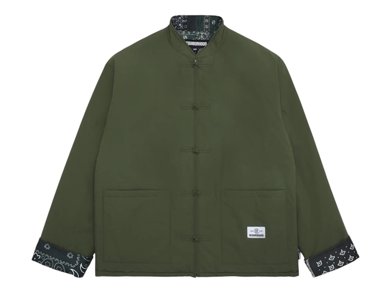 ジャケット・アウター kung-fu CLOT x Neighborhood Reversible Kung Fu Jacket Olive メンズ - JP