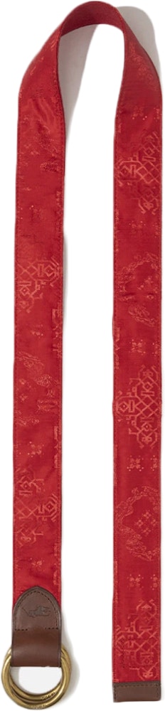Clot X Polo By Ralph Lauren O Ring Belt Red Ss21 Clot X Polo By Ralph Lauren O Ring Belt Red Ss21
