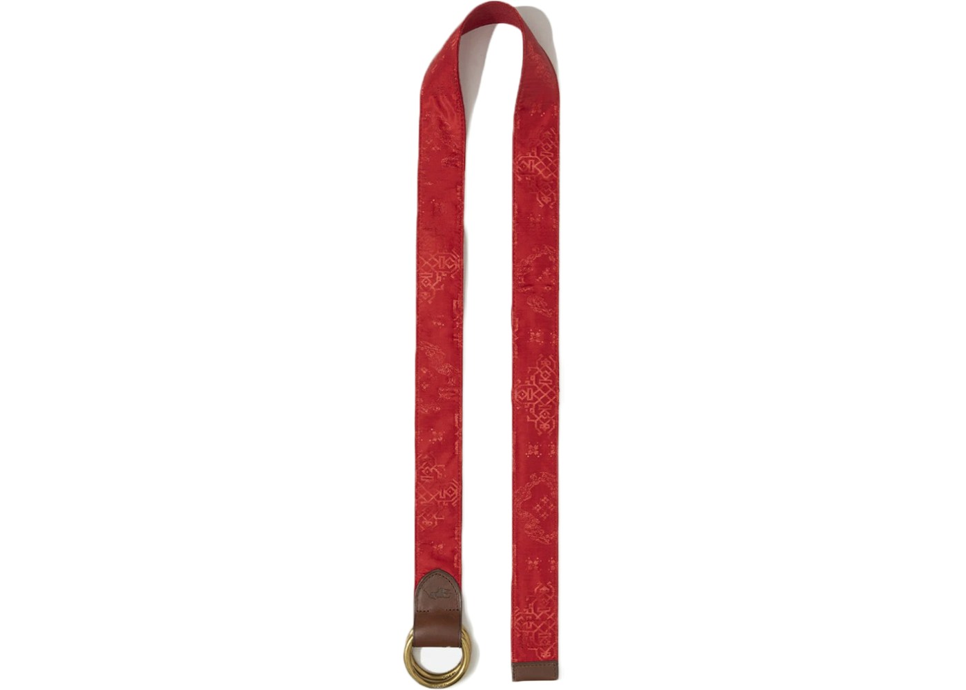 Clot X Polo By Ralph Lauren O Ring Belt Red Ss21 Clot X Polo By Ralph Lauren O Ring Belt Red Ss21