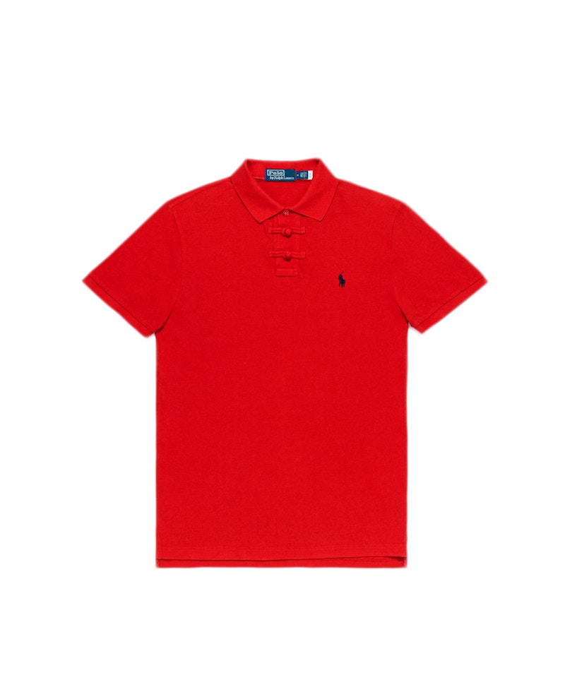 CLOT x Polo by Ralph Lauren Polo Shirt Red Men's - SS21 - US