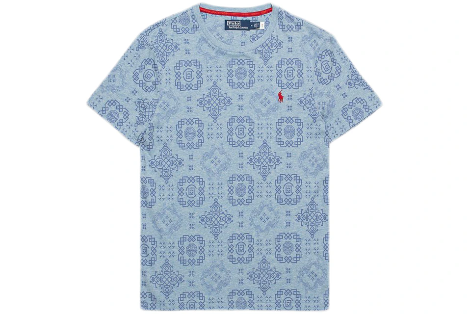 Clot X Polo By Ralph Lauren S S Cn T Shirt Blue Ss21 Clot X Polo By Ralph Lauren S S Cn T Shirt Blue Ss21