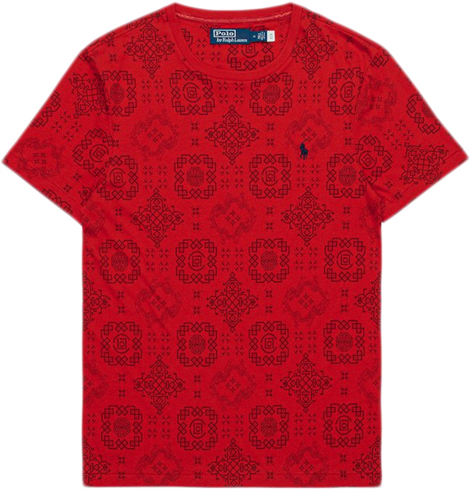 Clot X Polo By Ralph Lauren S S Cn T Shirt Red Ss21