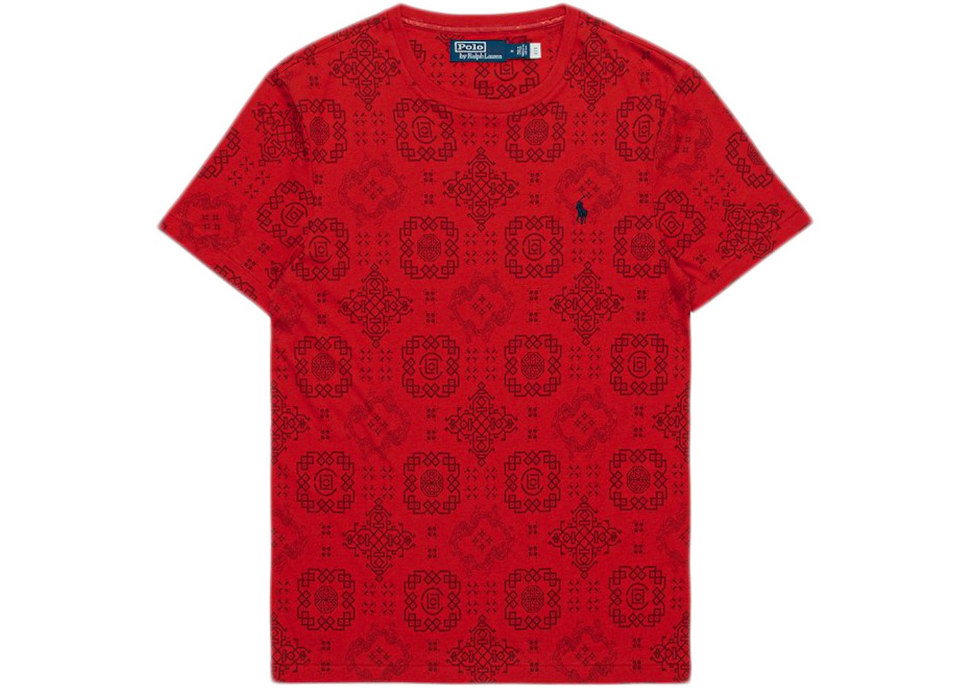 Clot X Polo By Ralph Lauren S S Cn T Shirt Red Ss21