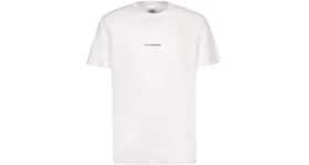 C.P. Company 30/1 Jersey Compact Logo T-Shirt Gauze-White