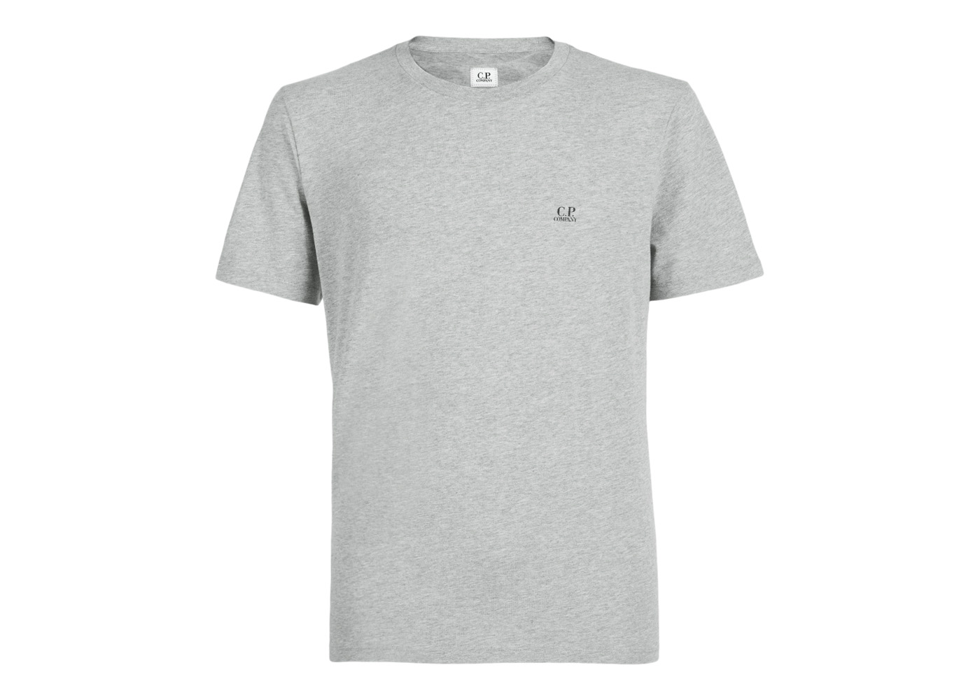 C.P. Company 30/1 Jersey Compact Logo T-Shirt Gauze-White