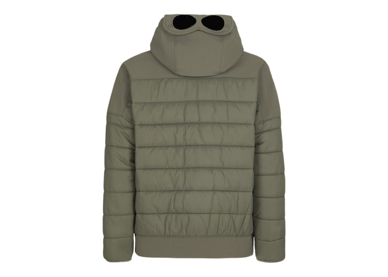 C.P. Company C.P. Shell-R Mixed Goggle Jacket Thyme-Green Men's