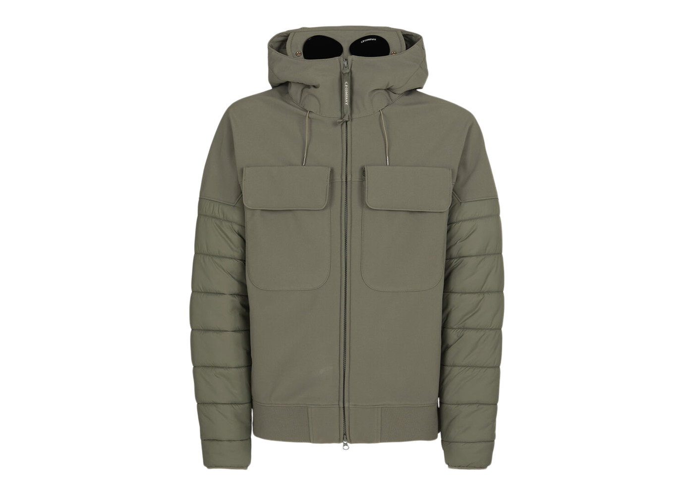 C.P. Company C.P. Shell-R Mixed Goggle Jacket Thyme-Green