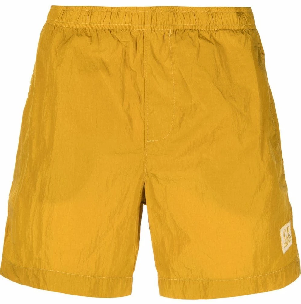C.P. Company Chrome Swim Shorts Nugget Gold Yellow Men's - SS22 - US