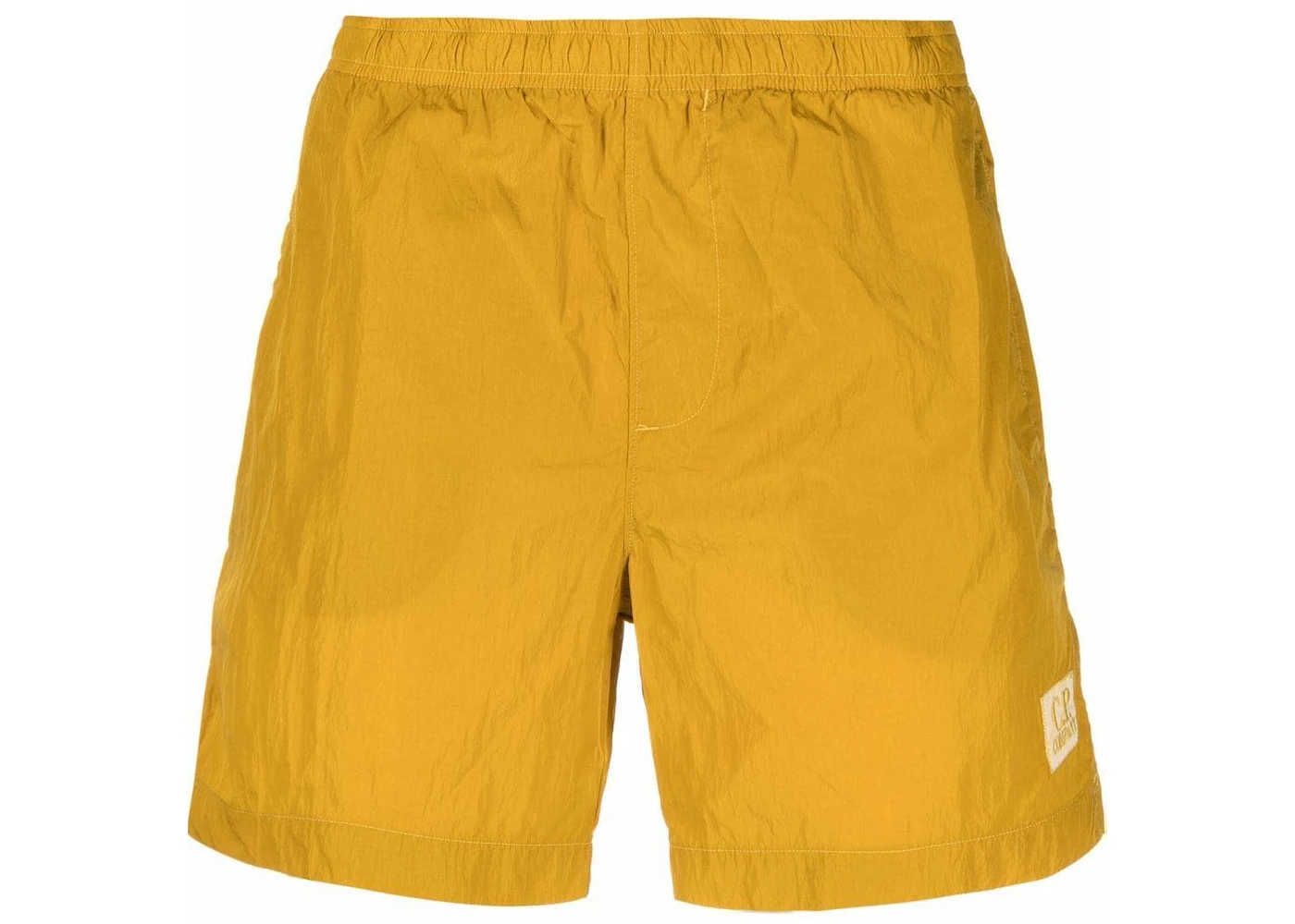 C.P. Company Chrome Swim Shorts Nugget Gold Yellow Men's - SS22 - US