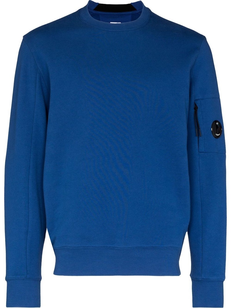 Cp company 2025 blue sweatshirt