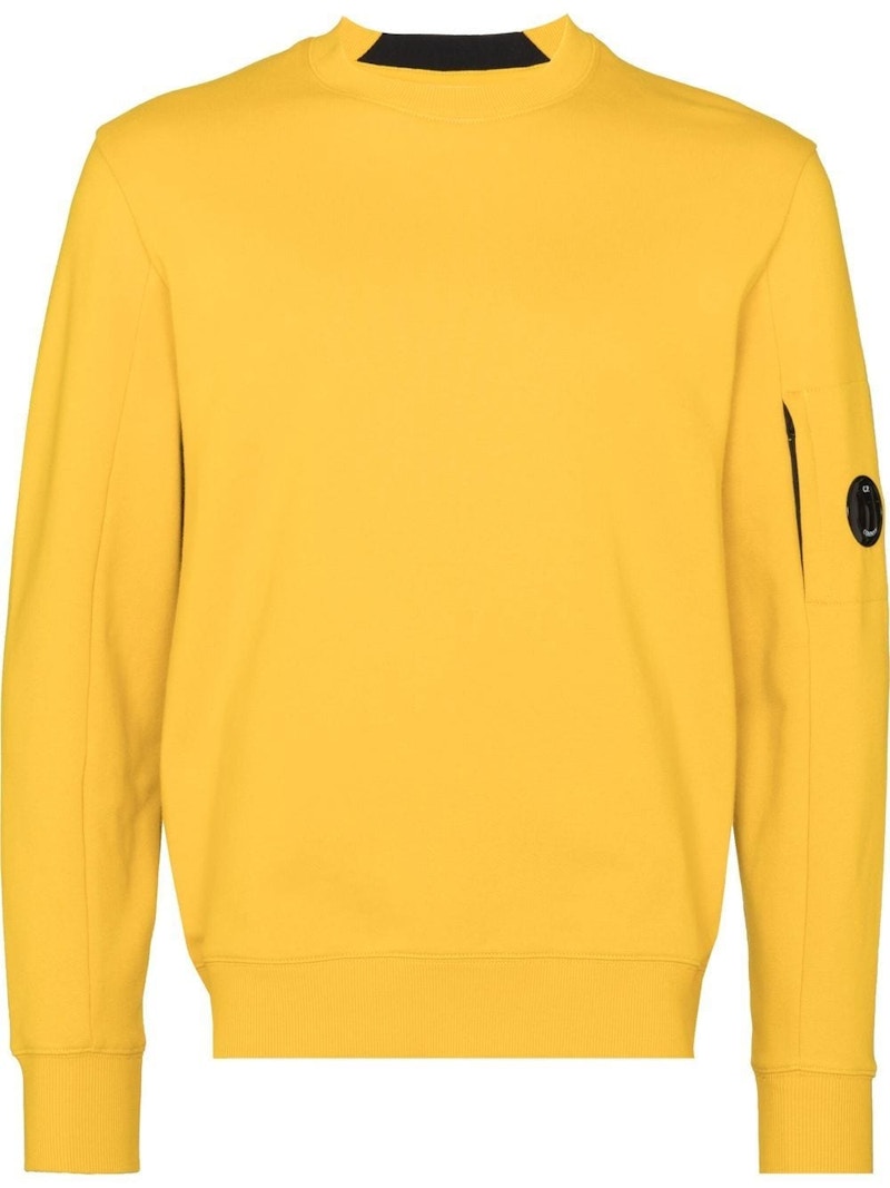 Cp company yellow discount sweatshirt