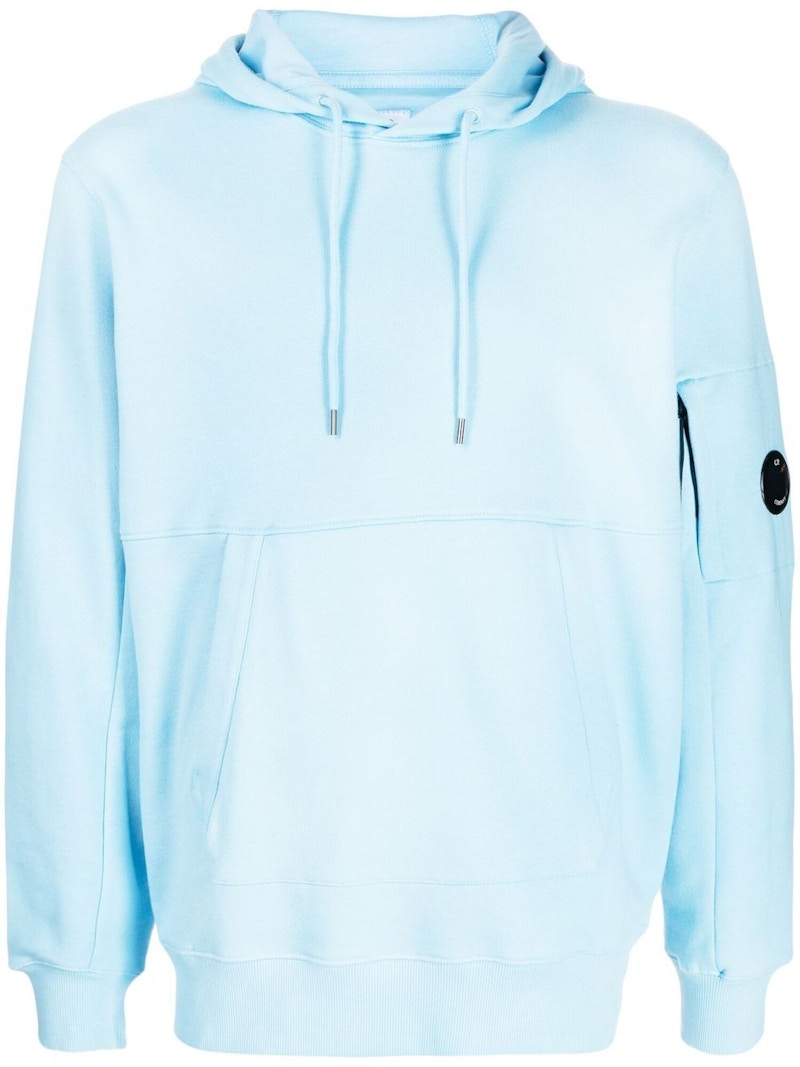 Stone island best sale baby blue hoodie