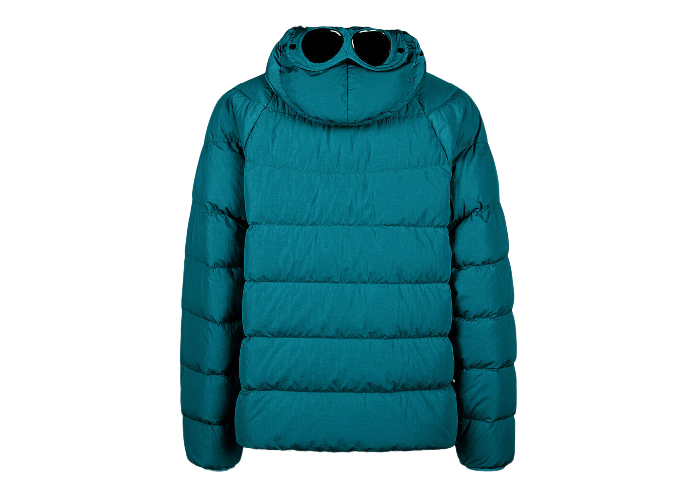C.P. Company Eco-Chrome R hooded padded jacket - Blue