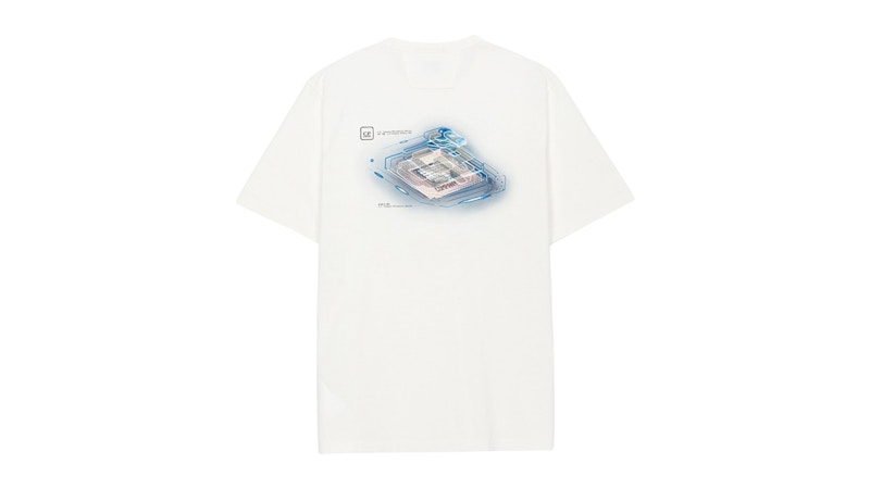 C.P. COMPANY print Tシャツ C.P. Company Graphic Print II S/S T-Shirt White Men's - US