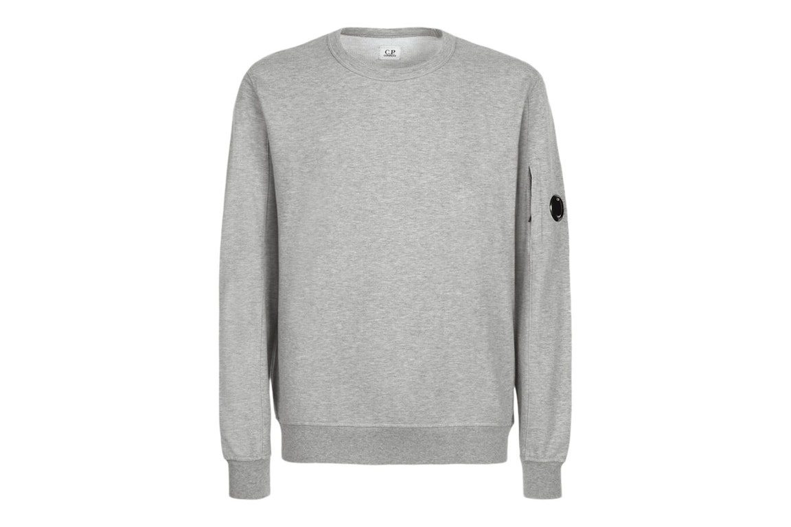 Pre-owned C.p. Company Light Fleece Sweatshirt Grey Melange