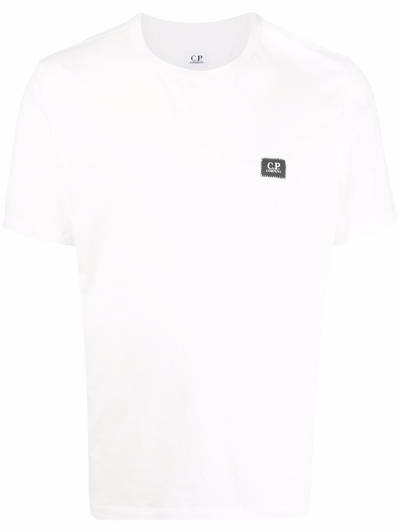 C.P. Company Logo Patch T-shirt Gauze White Men's - SS22 - US