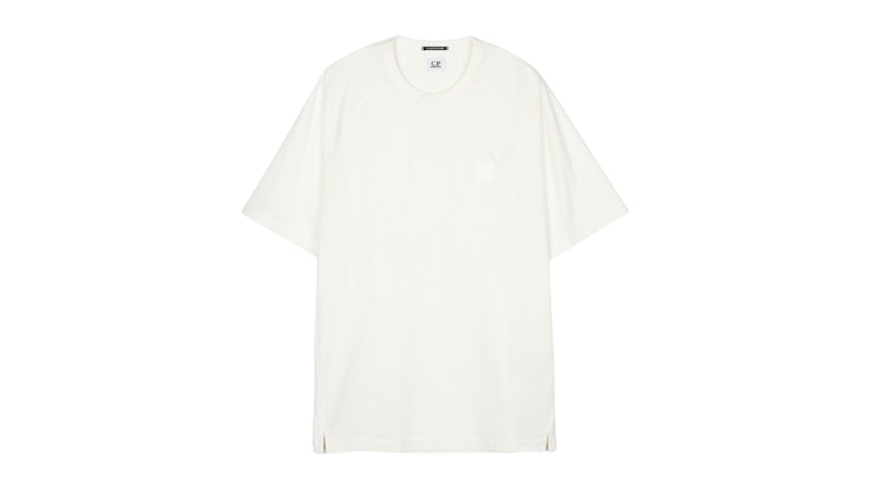 【関税込み】C.P. Company オフホワイト ロゴパッチ Tシャツ C.P. Company S/S Logo Patch T-Shirt White メンズ - JP