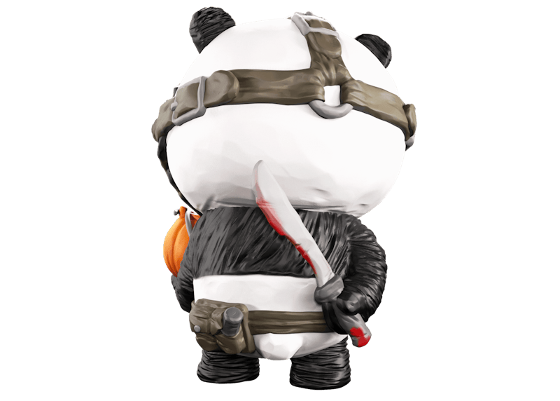 Cacooca Mighty Jaxx Panda Ink: Trick Figure - Thumbnail 2