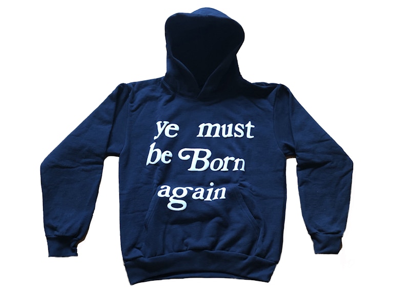 CPFM Born Again Hooded Navy Sweatshirt | mag-mar.org