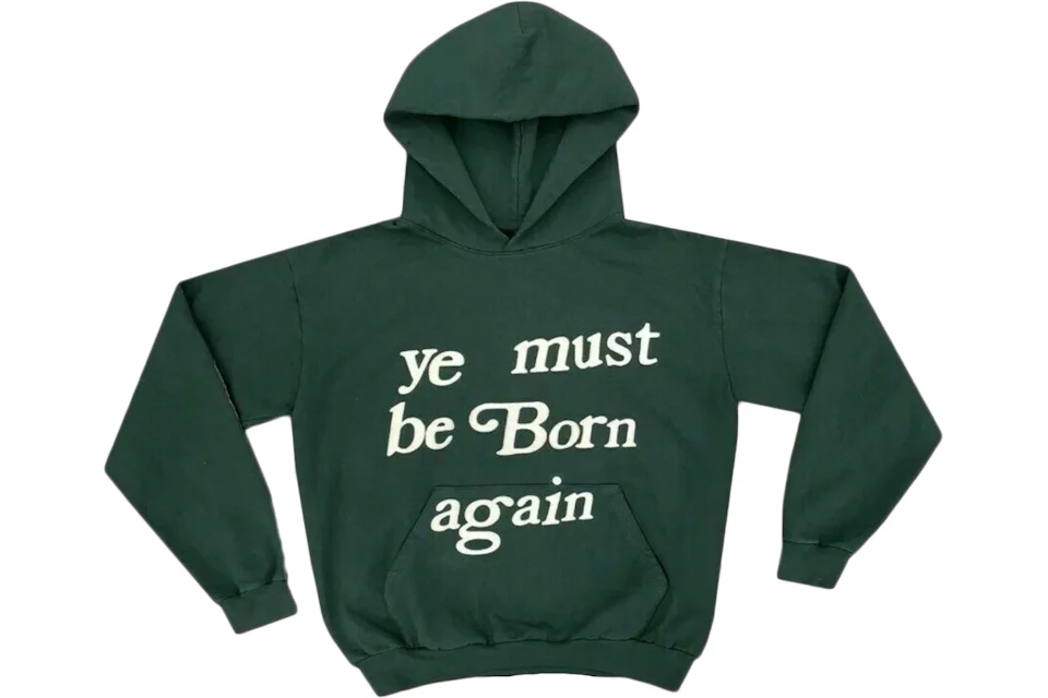 Cactus Plant Flea Market Born Again Hooded Sweatshirt Green Men s