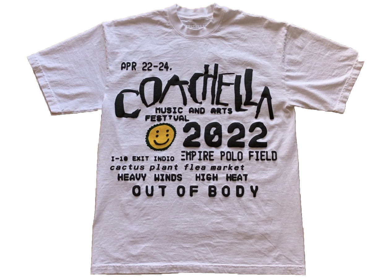 【新品】Coachella 2022 x CPFM Tシャツ　サイズS