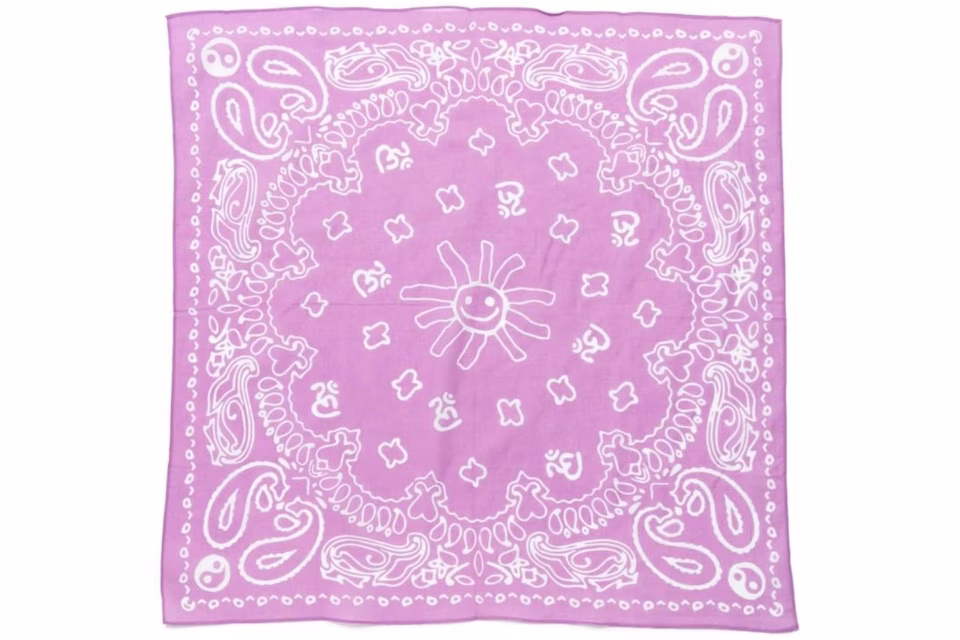 Cactus Plant Flea Market Flash Bandana Purple