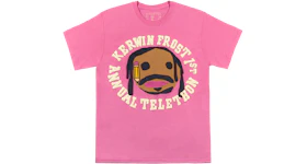 Cactus Plant Flea Market For Kerwin Frost Telethon T-Shirt Pink