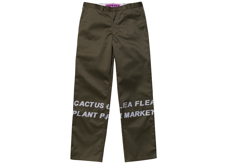 Cactus Plant Flea Market Hi-Vis Safety Pant Olive Men's - FW19 - US