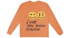 Cactus Plant Flea Market I Like You You're Different L/S Tee Orange