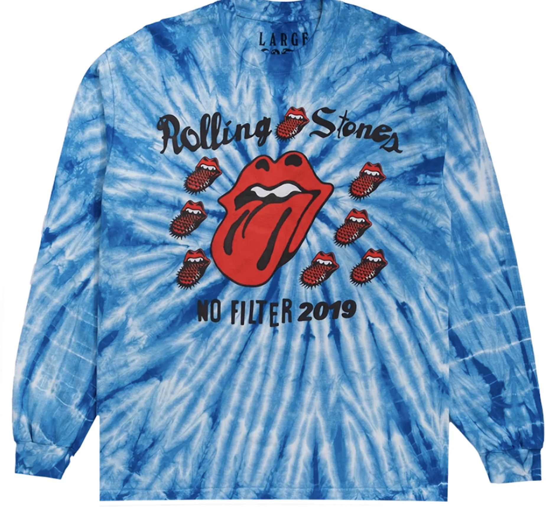 Cactus Plant Flea Market Rolling Stones No Filter Tour L/S T-Shirt Multi
