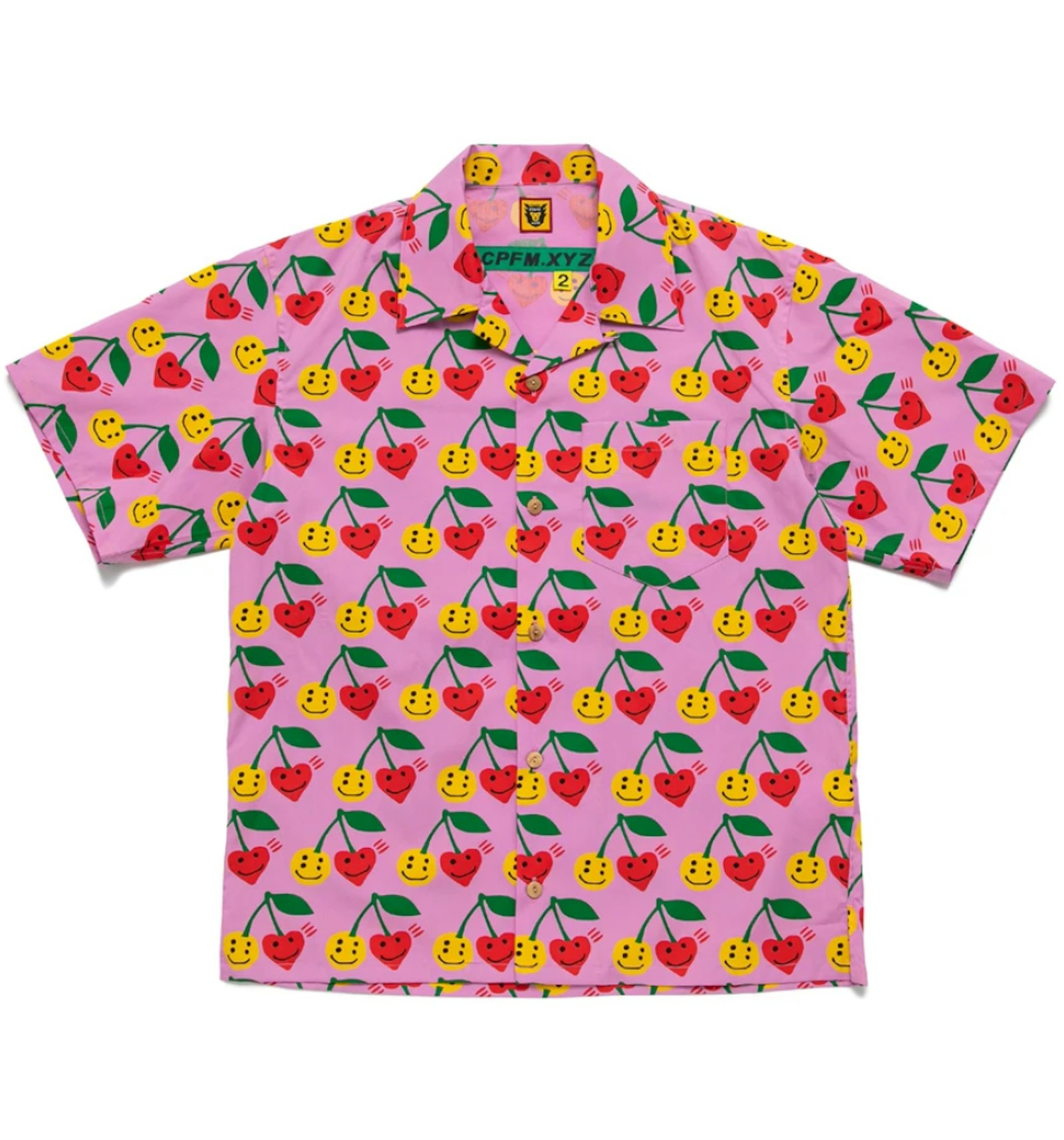 Cactus Plant Flea Market x Human Made We're Good! Aloha Shirt Pink