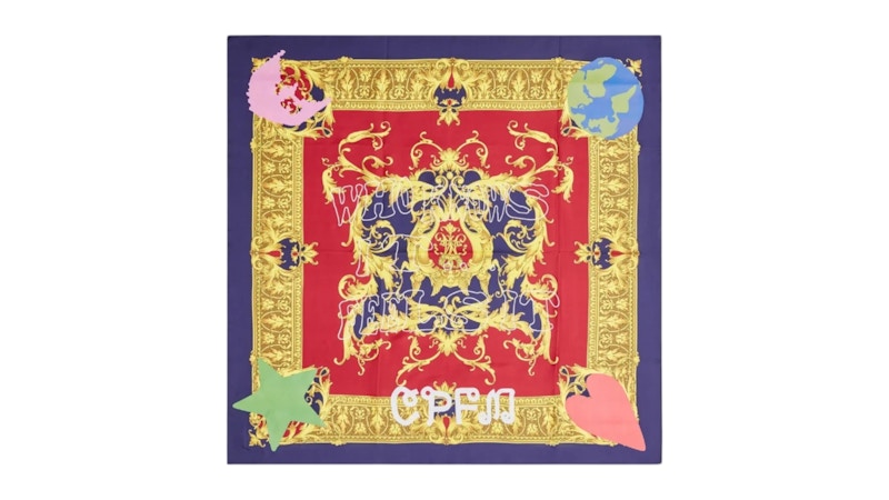 JUNYA WATANABE MAN CPFM スカーフ JUNYA WATANABE MAN - 25SS JUNYA WATANABE MAN シルクスカーフ CPFM