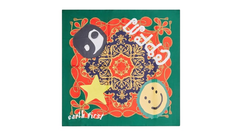 Cactus Plant Flea Market x Junya Watanabe CPFM Silk Print C Scarf