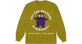 Cactus Plant Flea Market x McDonald's Grimace Long Sleeve T-shirt Pickle