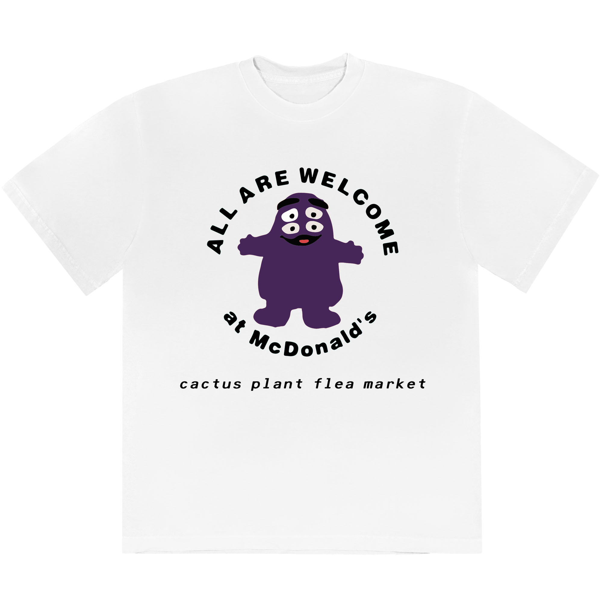 Cactus Plant Flea Market x McDonald's Grimace T-shirt White メンズ ...