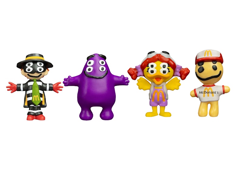 Cactus Plant Flea Market x McDonald s Toys Hamburglar Grimace Birdie The Early Bird Cactus Buddy Set of 4 Figures