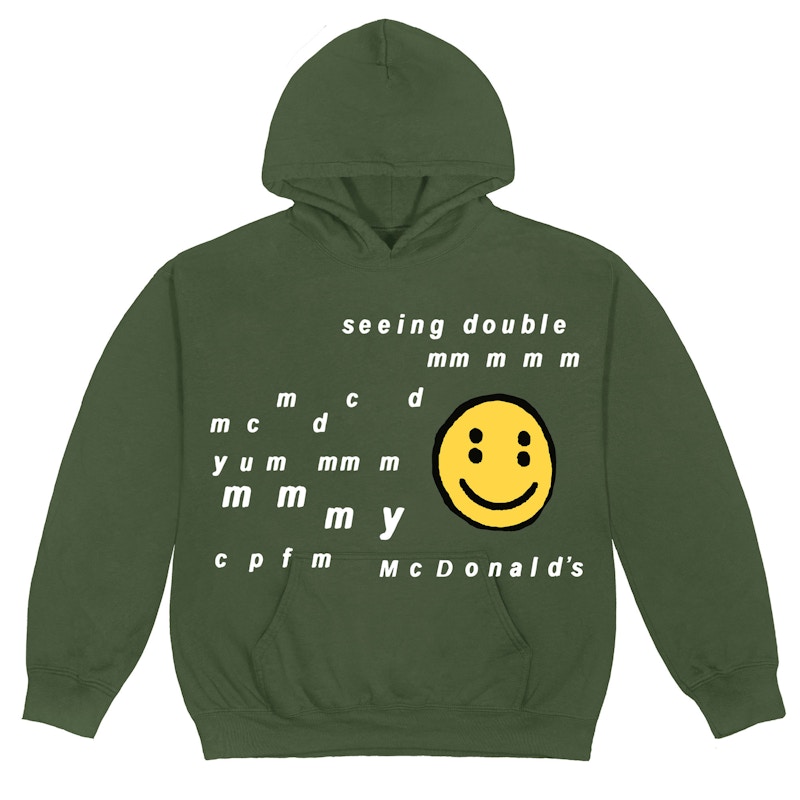 Cactus Plant Flea Market x McDonald's Seeing Double Hoodie Army 