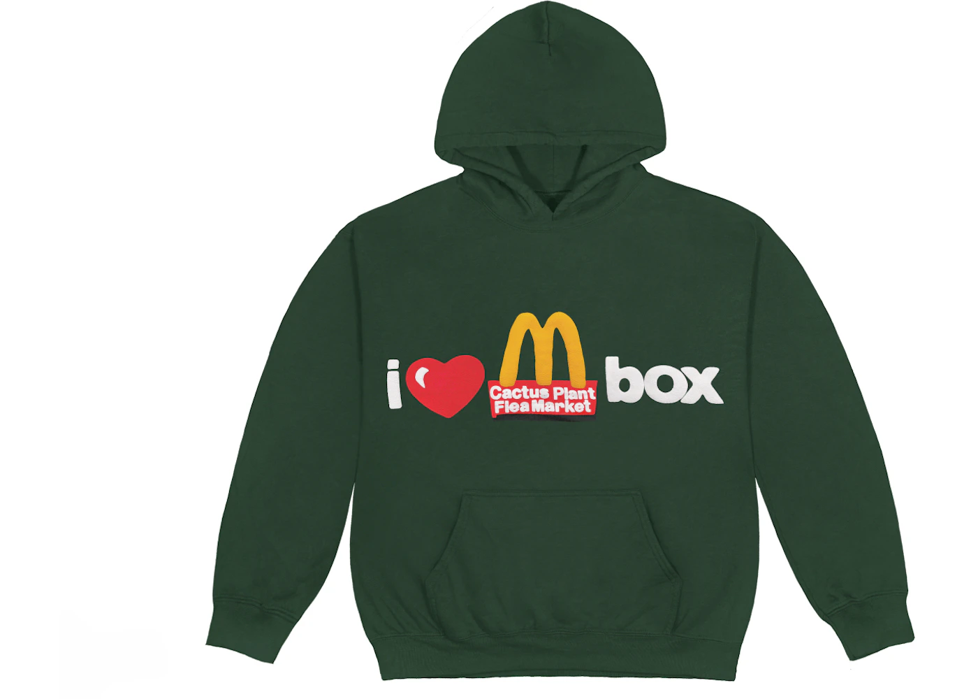 Cactus Plant Flea Market x Mcdonalds We Love C U Hoodie (F&F