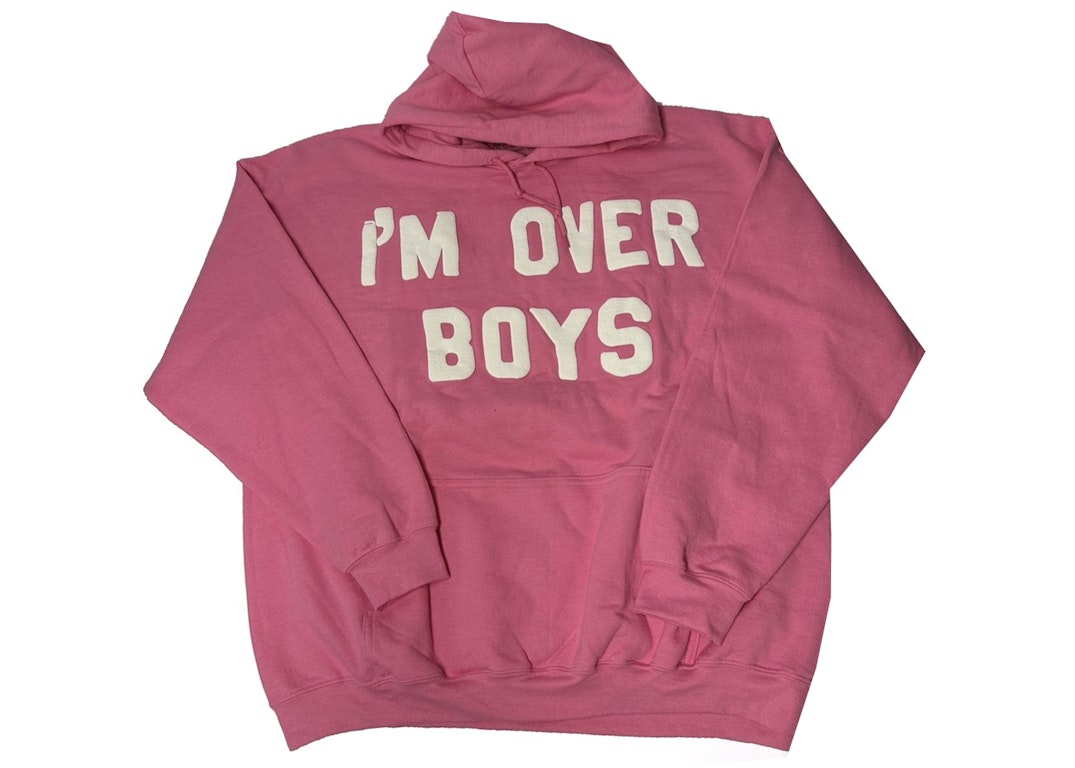 Pre-owned Cactus Plant Flea Market X Steve Lacy I'm Over Boys Hoodie Pink