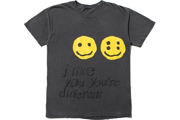 Cactus Plant Flea Market x Union I Like You You're Different Tee Charcoal