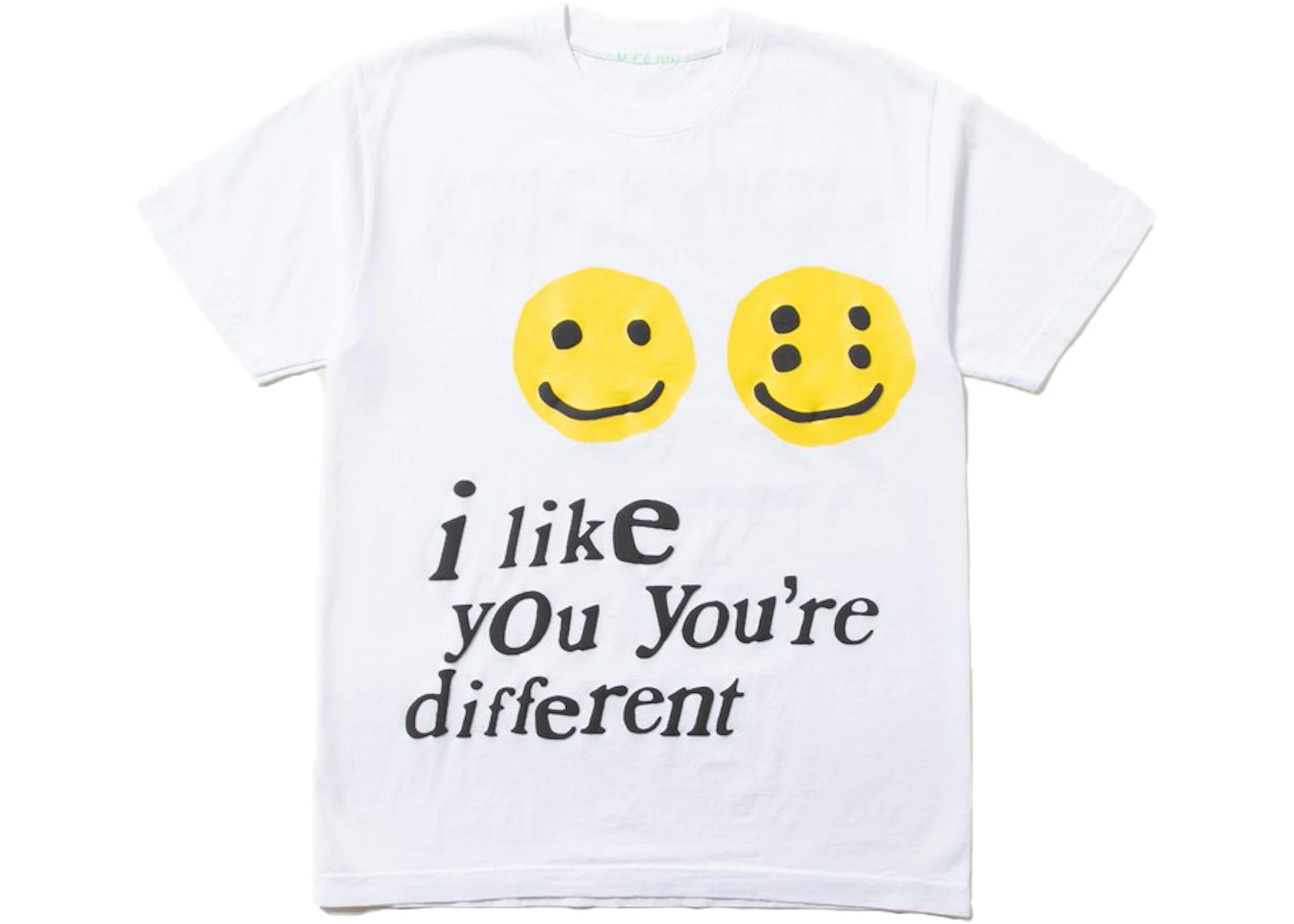 Cactus Plant Flea Market I Like You You're Different Tee White