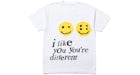Cactus Plant Flea Market I Like You You're Different Tee White